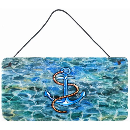 Carolines Treasures Anchor Wall or Door Hanging Prints BB5350DS812